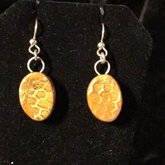 Polymer Clay Earring and Pendent Set - Picture 2 of 2
